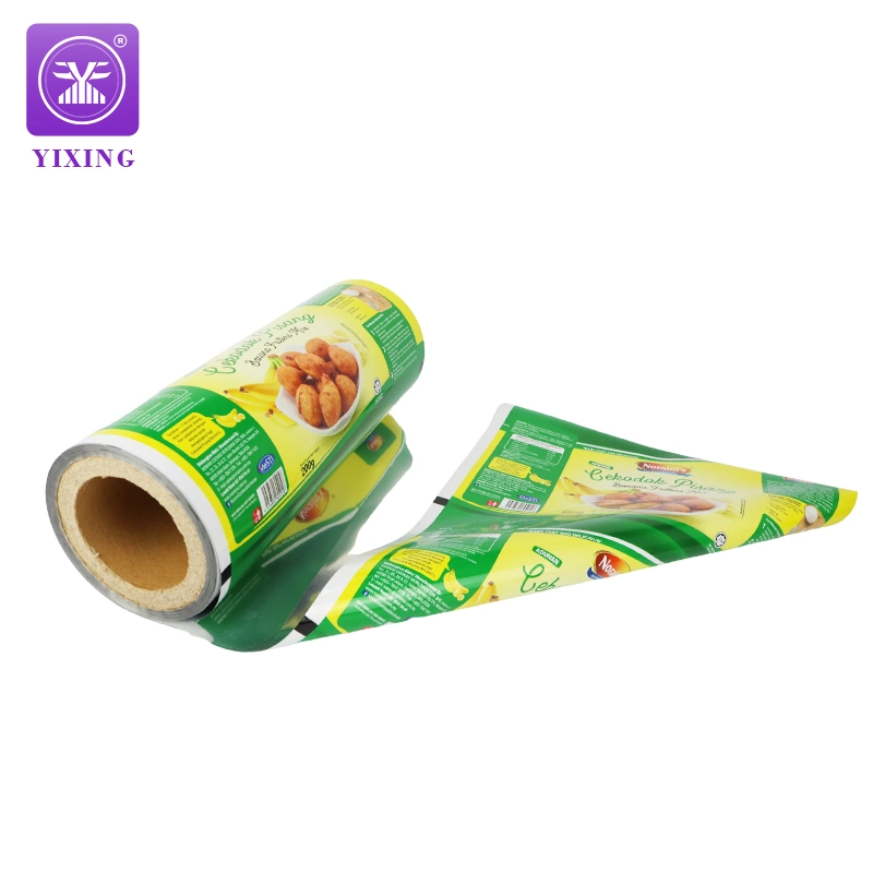 PE Pet Laminated Plastic Film Roll Bags for Sugar Fried Onion Rings