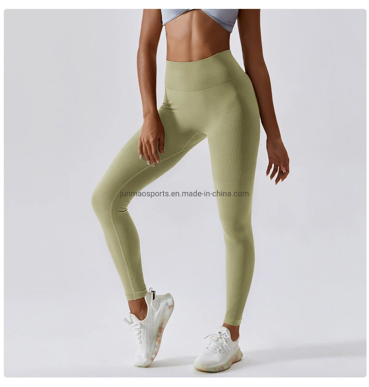 Seamless Yoga Pants Women's High Waist Hip Lifting Exercise Leggings Tights Outdoor Cycling Running Fitness Pant