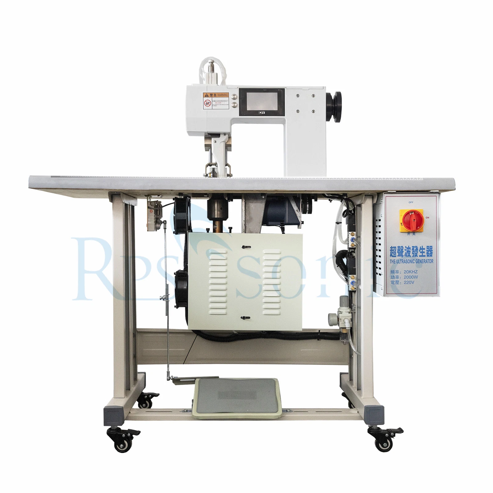 20kHz 1500W Ultrasonic Lace Machine for Nonwoven Cutting and Sealing