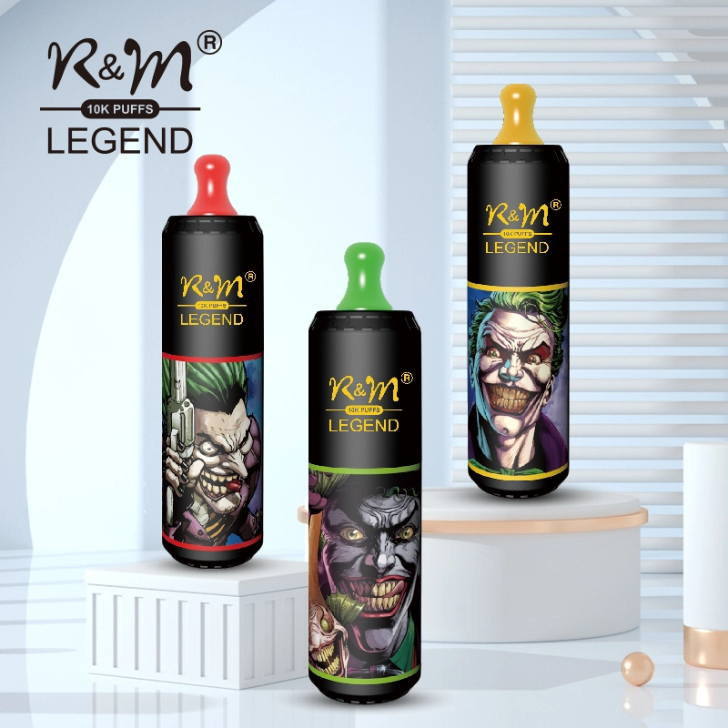 Comercio al por mayor de Vape Randm desechables Leyenda 10K bocanadas Joker Design