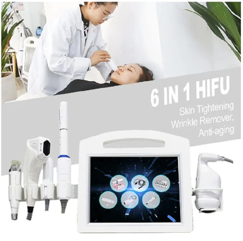 4D Ultrasound Hifu Face Lifting Vaginal Tightening Vmax 6 in 1 Aesthetic Slimming Medicine