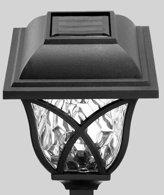 LED de encendido/apagado automático de luces de calle Solar, IP65 Resistente al agua de las luces de jardín solar