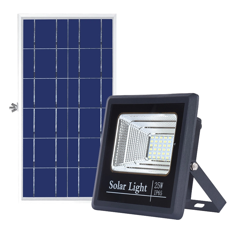 La luz solar LED 25W 50W 80W del sensor de luces de iluminación de la Calle Jardín de césped lámparas Lámpara de ahorro de energía de las inundaciones de proyectores de iluminación exterior de la luz del controlador de sistema de alimentación