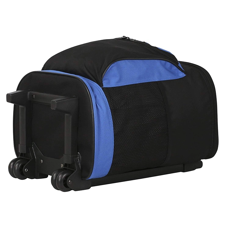 Rolling Cooler Bag with Thermal Insulation Picnic Trolley Cooler Bag with Wheels