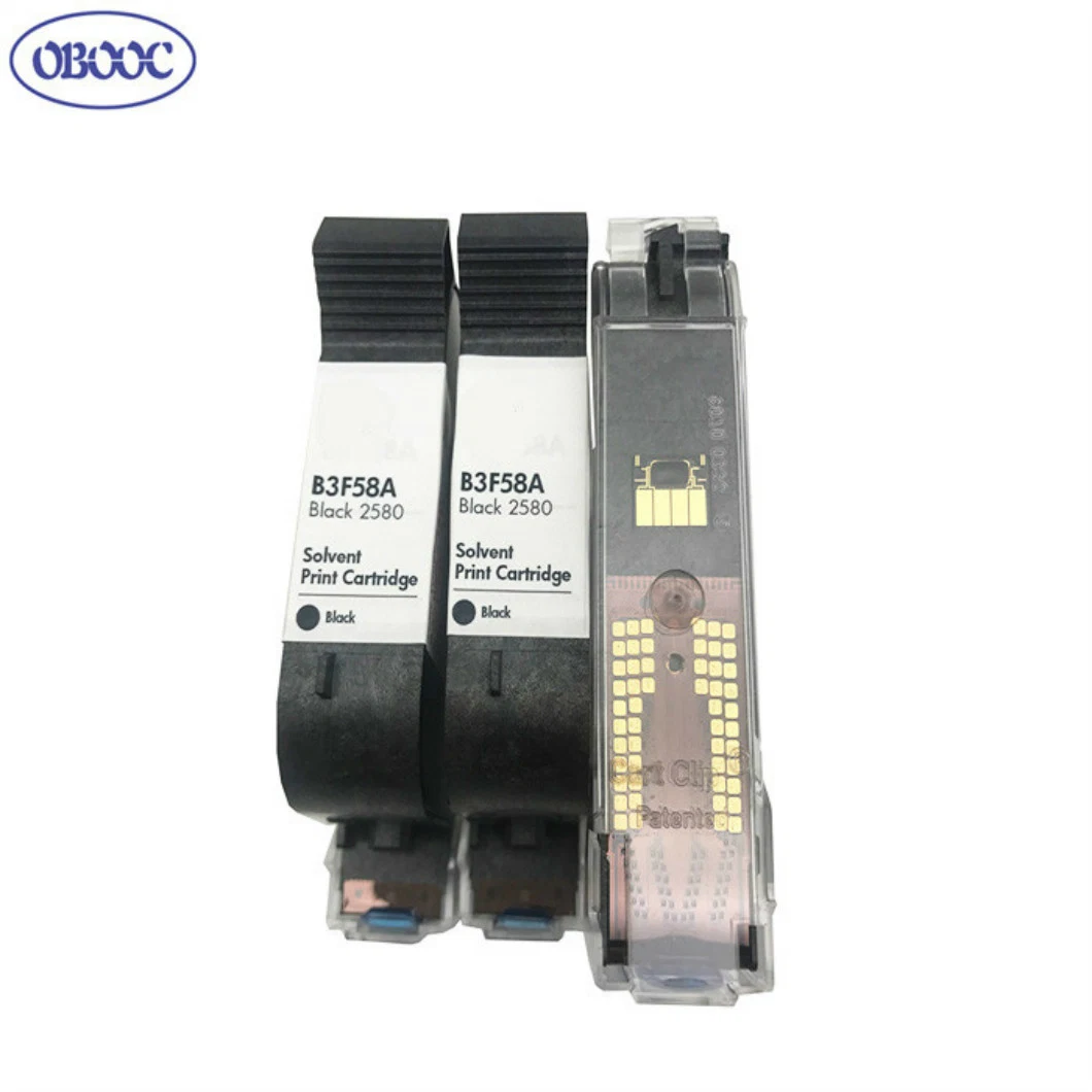 25.4mm One Inch Print Head Solvent Fast Dry Ink Cartridge