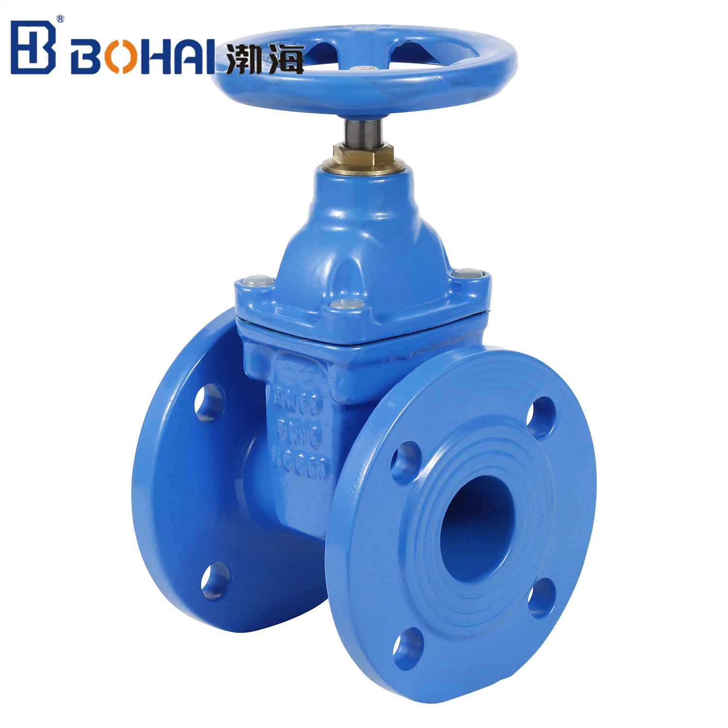 Cast Steel Non Rising Resilient Soft Seat Drain Stainless Steel Valve