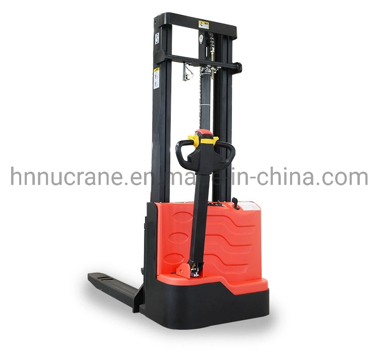 Double Pallets Stacker 32inch 0.8m Capacity Electric Pallet Truck Two Decker Pallet Jack