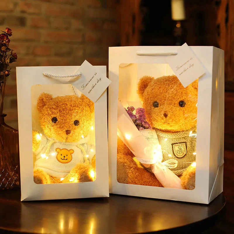 Hot Selling Mothers Day Wholesale/Supplier Gifts Plush Teddy Bear Costume Teddy Bears with Sublimation Shirt