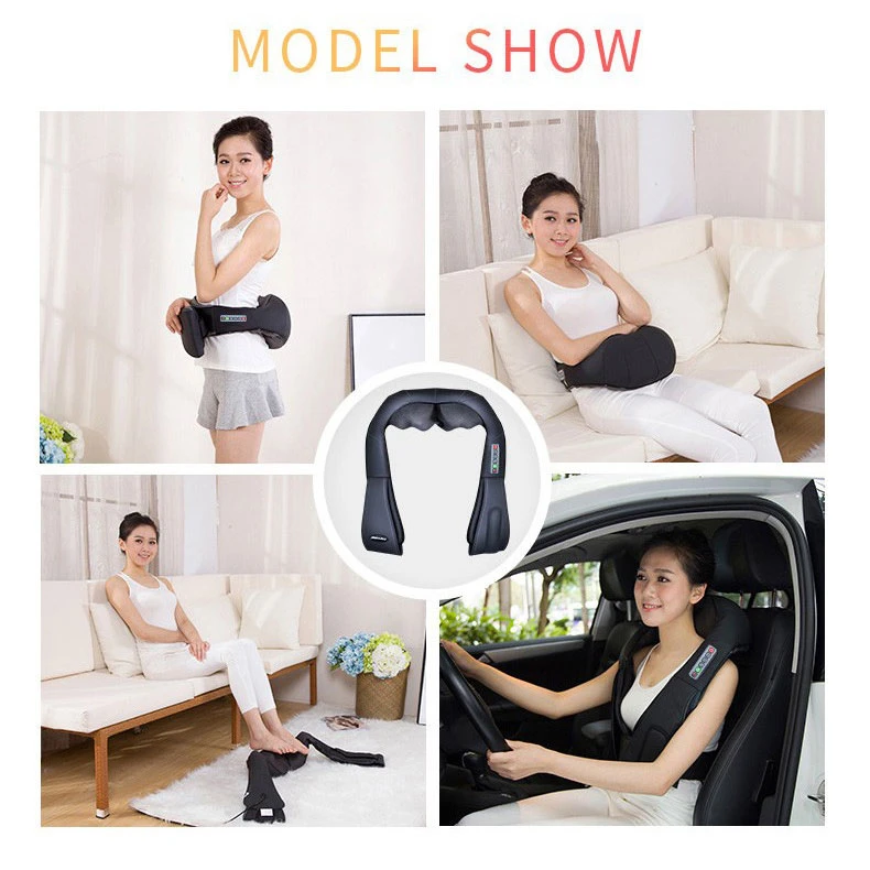 Hot Sale Body Massage Shiatsu Neck Shoulder Massager Electric Back Massager Belt