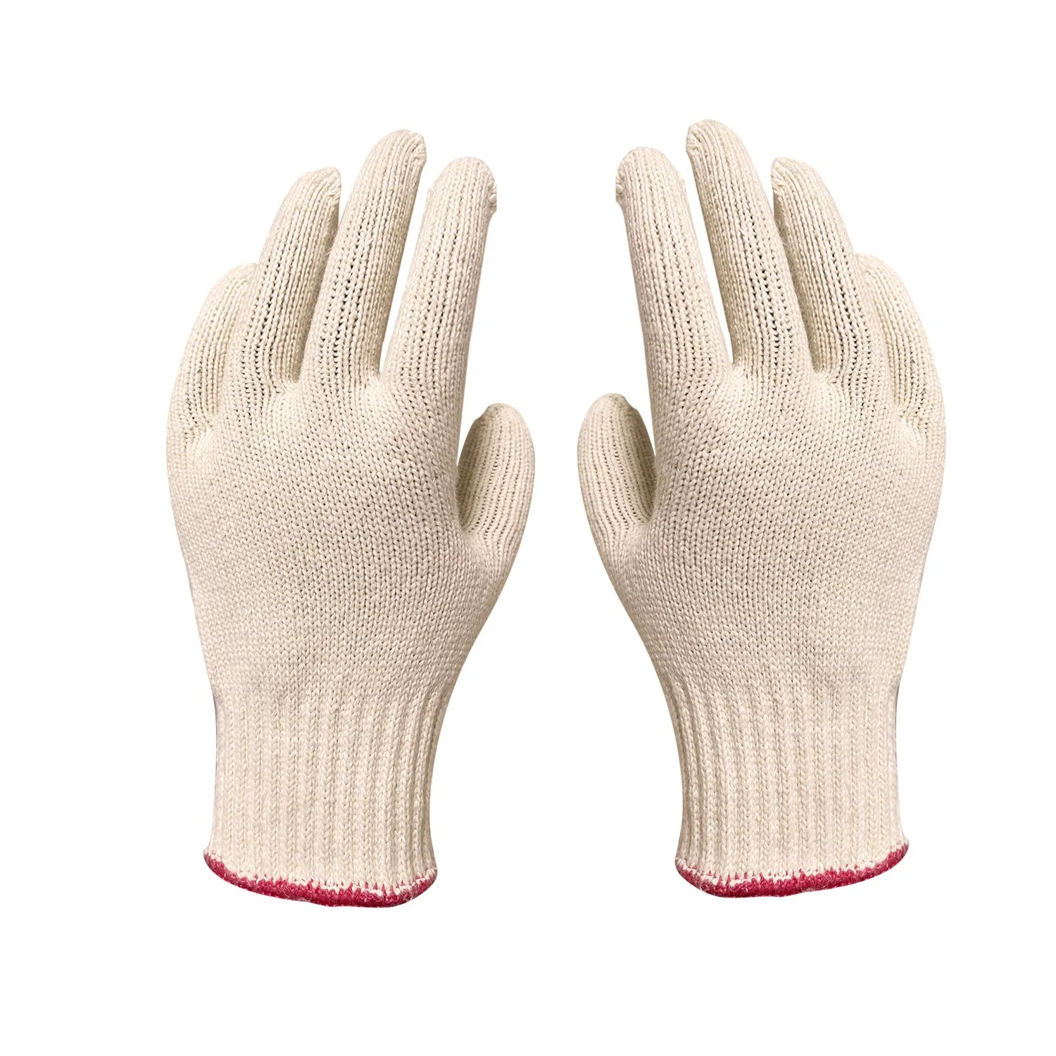 Hot Selling Custom Design Reusable Work Glove Cut-Resistant Thick Cotton Gloves