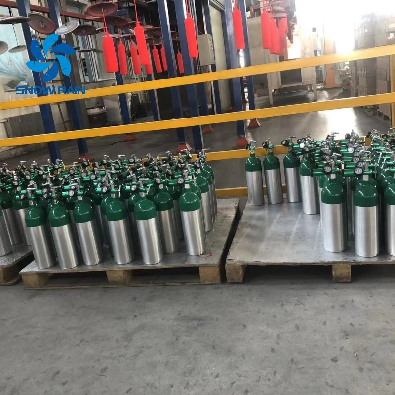 Manufacturer Direct Sale Seamless Aluminum 0.35L~50 L Oxygen Tank Gas