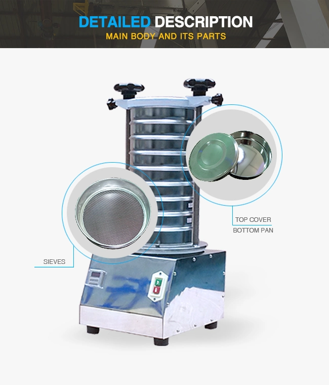 Electric Mechanical Soil Laboratory Test Sieve Shaker Machine