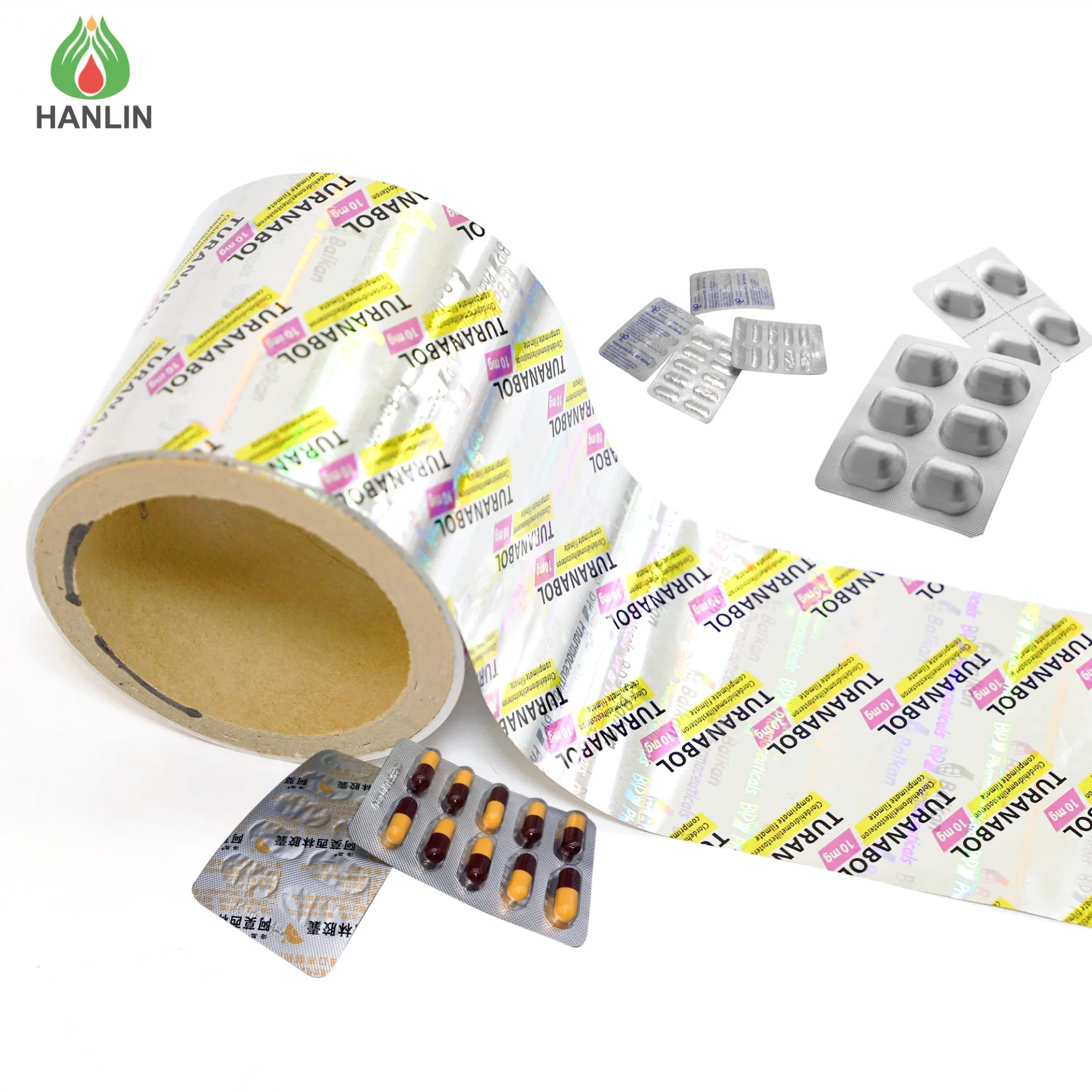 Pharmaceutical Packaging Print Ptp Aluminum Blister Foil