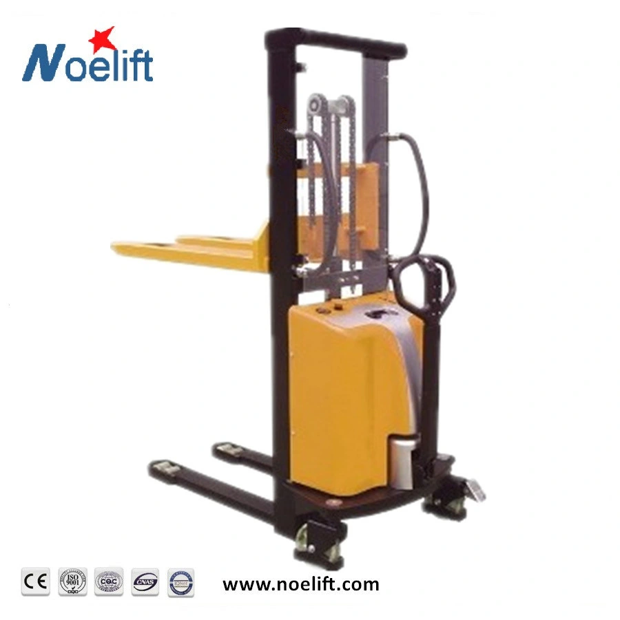 Industrial Fork Lift Semi Electric Stacker 1500 Kg 3500mm