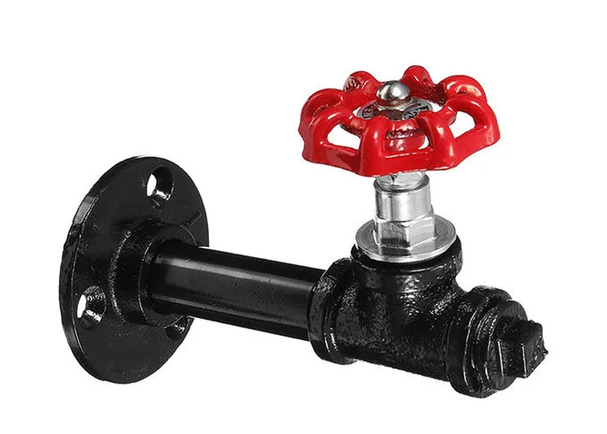 1/2" 3/4" Home Decor Red Hand Valve Pipe Fittings