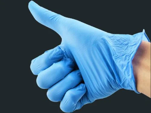 Cheapest Disposable Blue Color Pure Nitrile Glove Nitrile High quality/High cost performance Disposable Latex/Nitrile Examination Protective Glove Powder Free