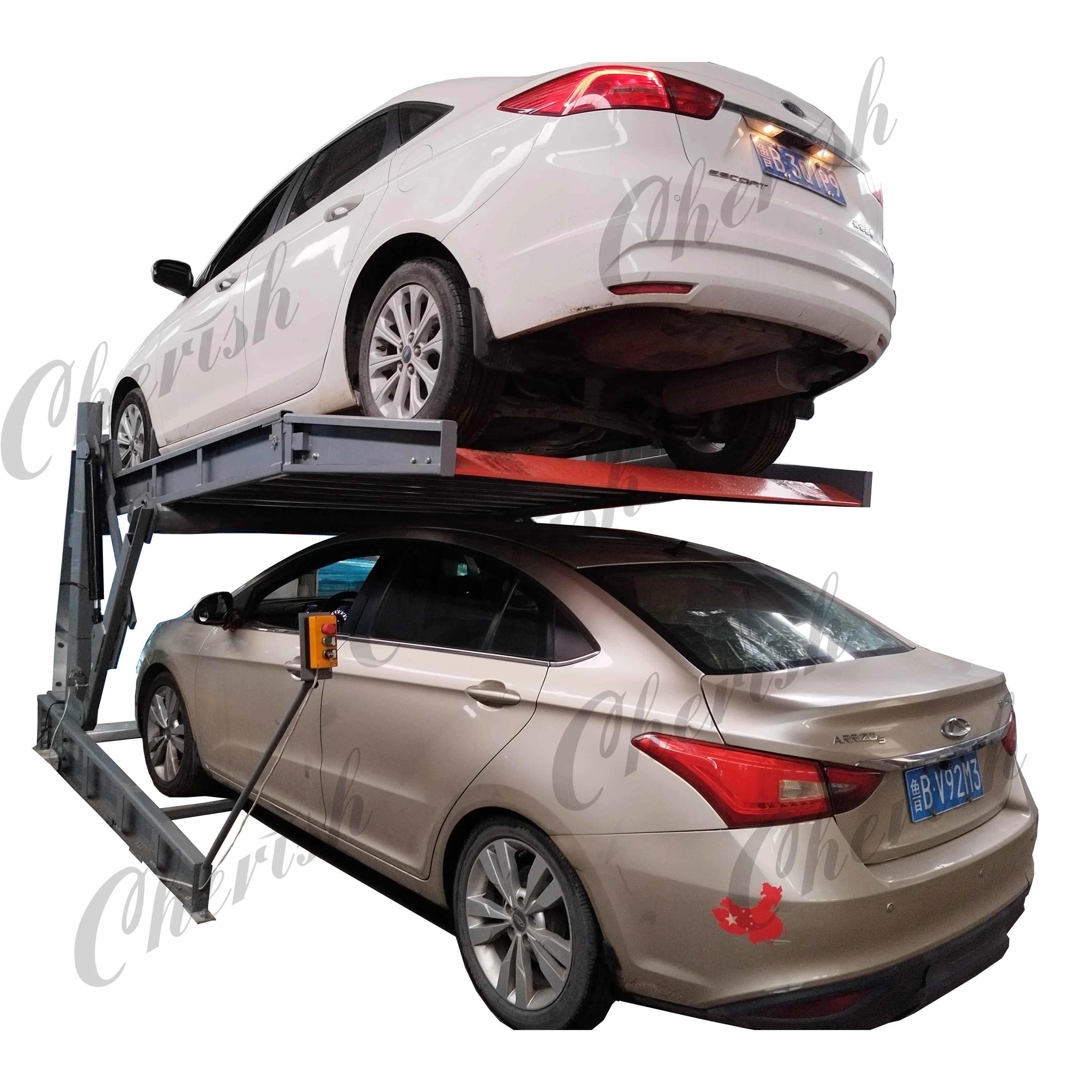 High quality/High cost performance  Cheap Garage Equipments Hydraulic Auto Parking Inclined Car Lift