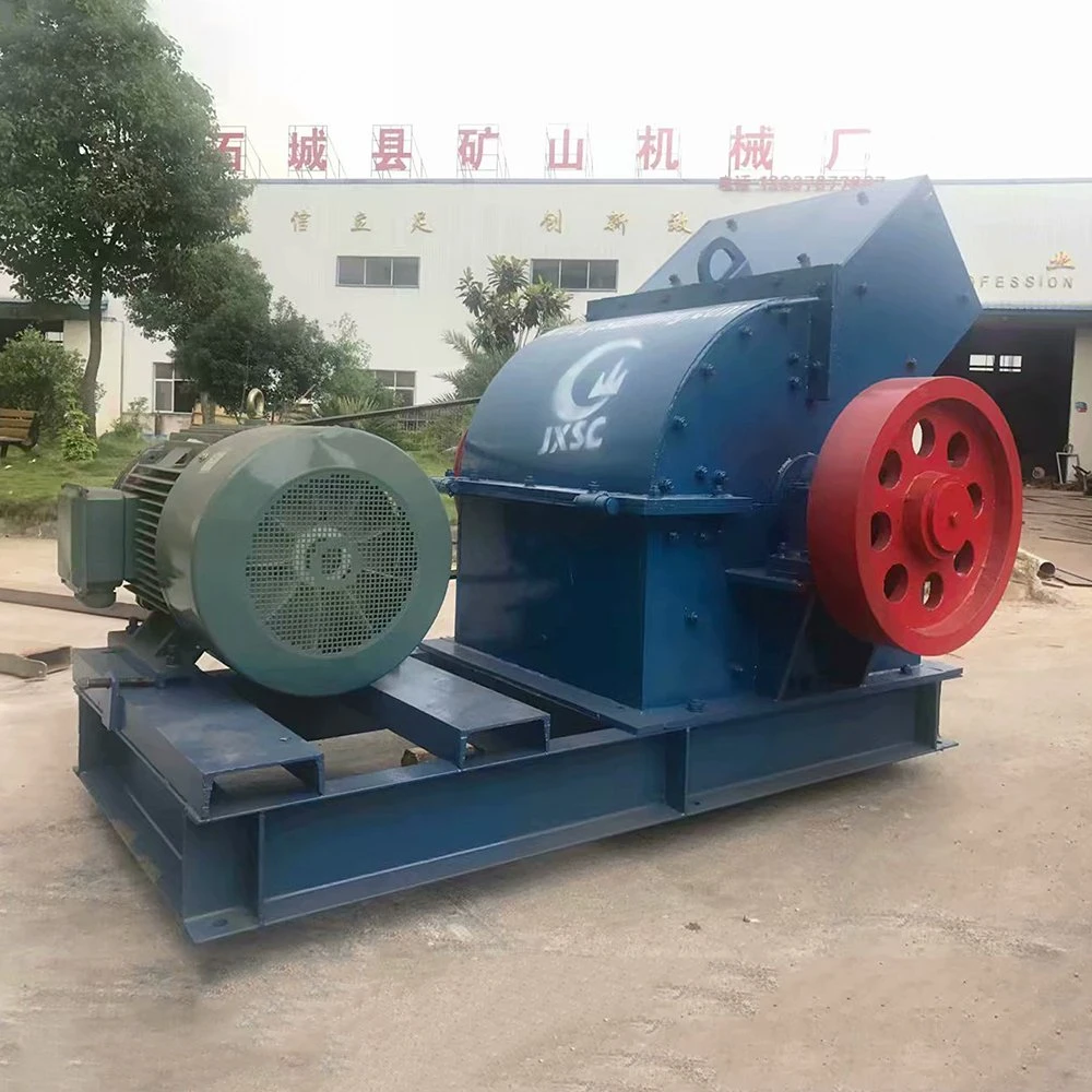 Mini Portable Small Mining Gold Nickel Ore Hard Rock Stone Granite Diesel Motor Hammer Mill Crusher Price for Sale