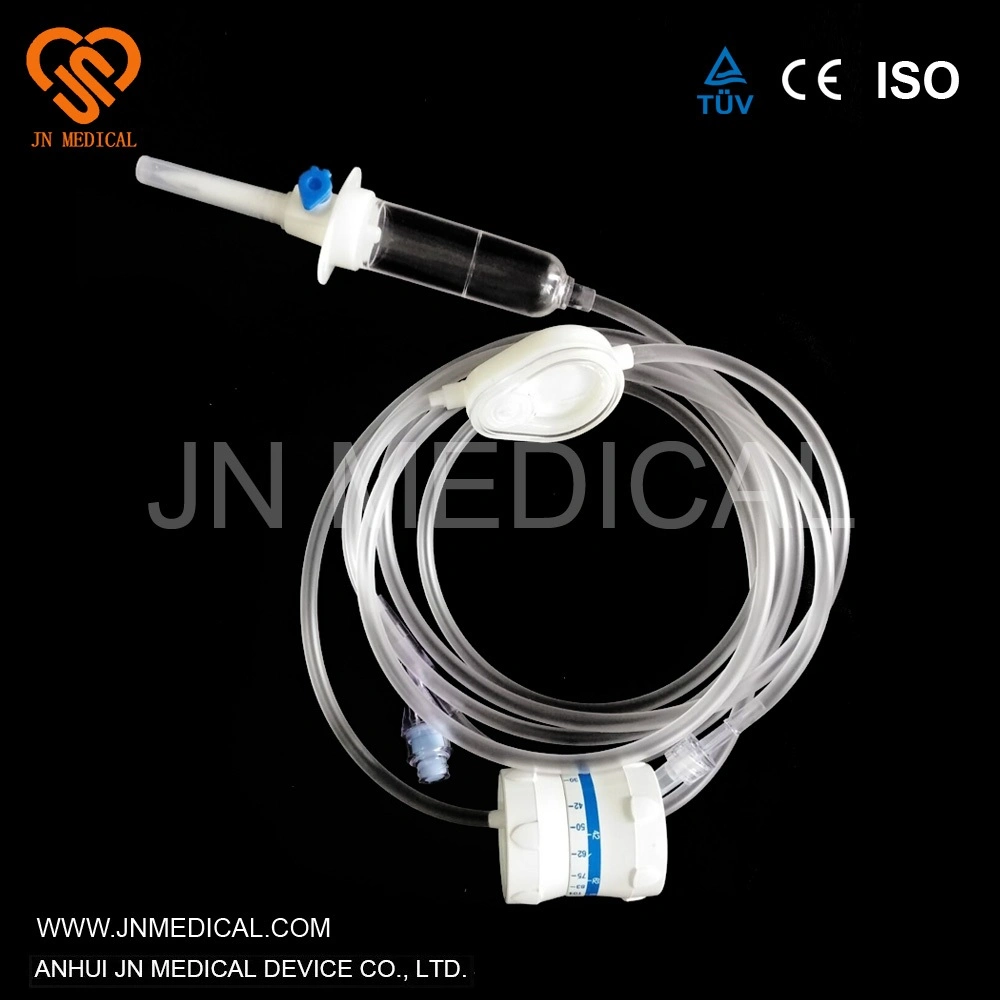 Disposable Sterile Precision Flow Control Medical IV Infusion Set with CE Approval