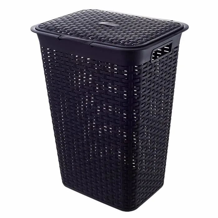Hot Selling PP Dirty Clothes Organizer Plastic Laundry Basket with Handle