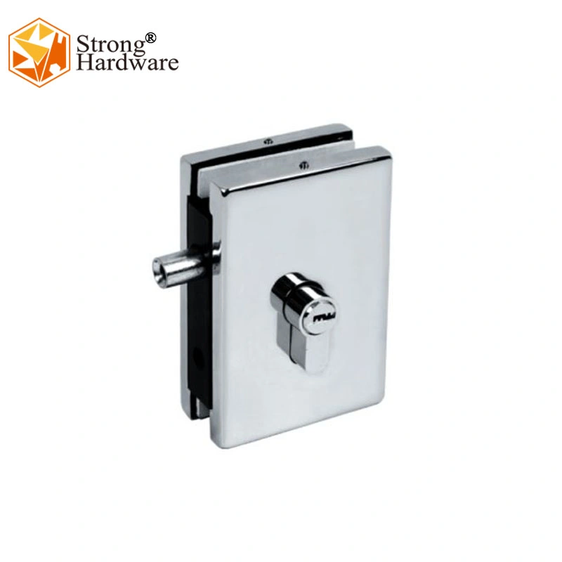 Frameless Stainless Steel201/304 Cover Sliding Glass Door Center Patch Lock