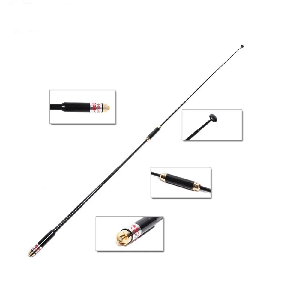 Drop Shipping Al-800 Al800 Al 800 144/430 Dual Band Handheld Antenna for UV5r 888s