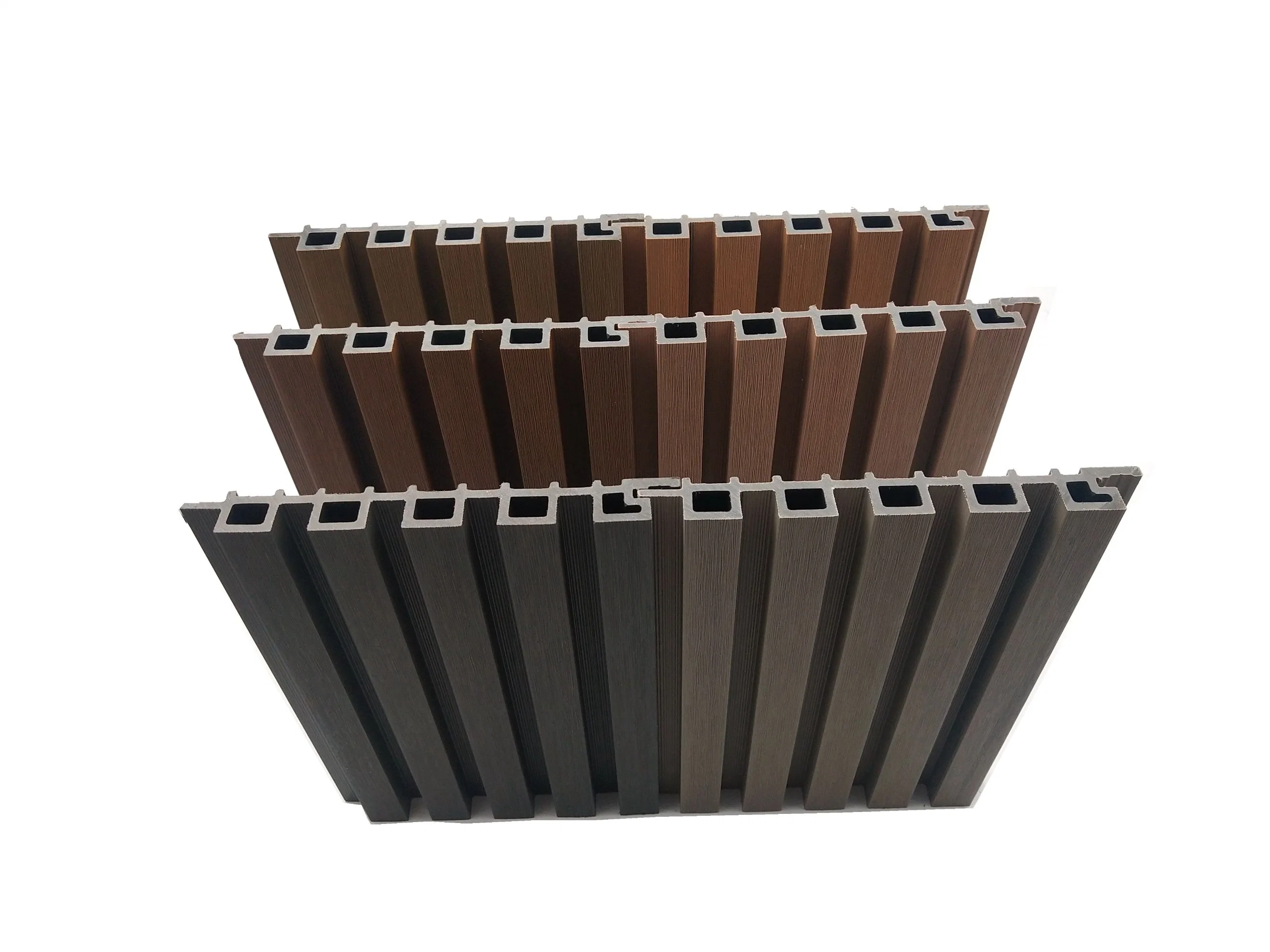 Most Popular WPC Co-Extruded Fluted Castellated Cladding in Middle East Markets