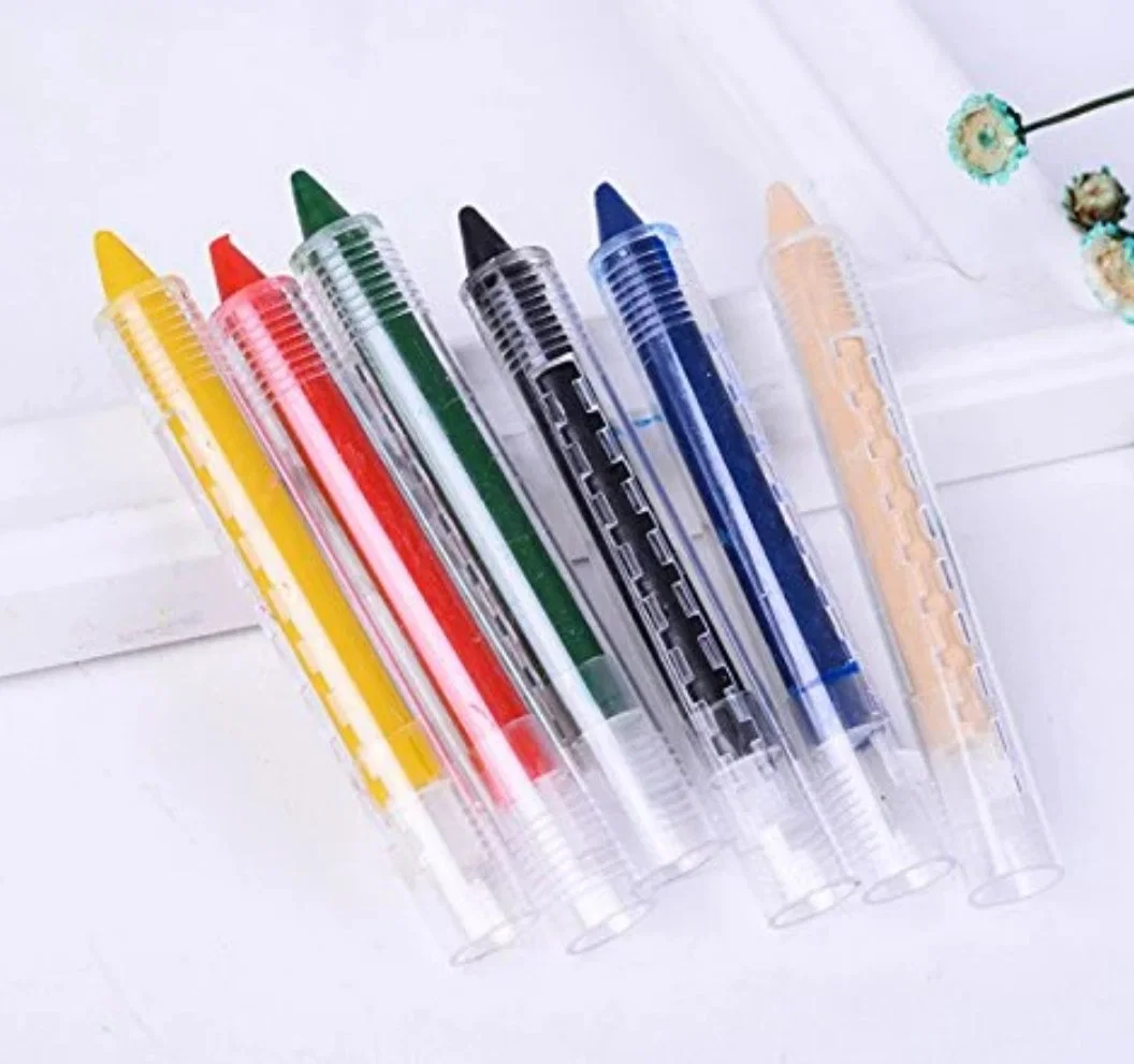 Non-Toxic Easy on and Easy off 10 Colors Face Painting Pens Safe Painting Crayons Bathroom Crayons