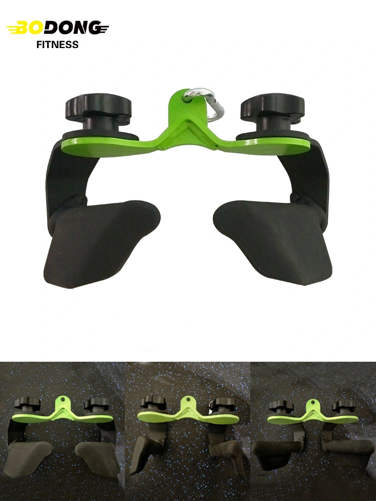 Gym Fitness Accessories Power Handle Grip Back Exercise Green Mag Grips