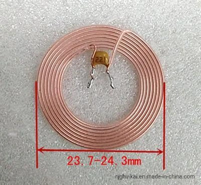 8.2MHz Flat Circle RF EAS Coil for RF Label (82377-T1)