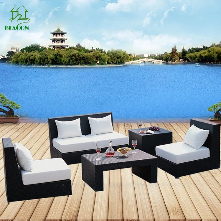 New Leisure Patio Wicker Sofa Outdoor Rattan Home Garden Furniture Set