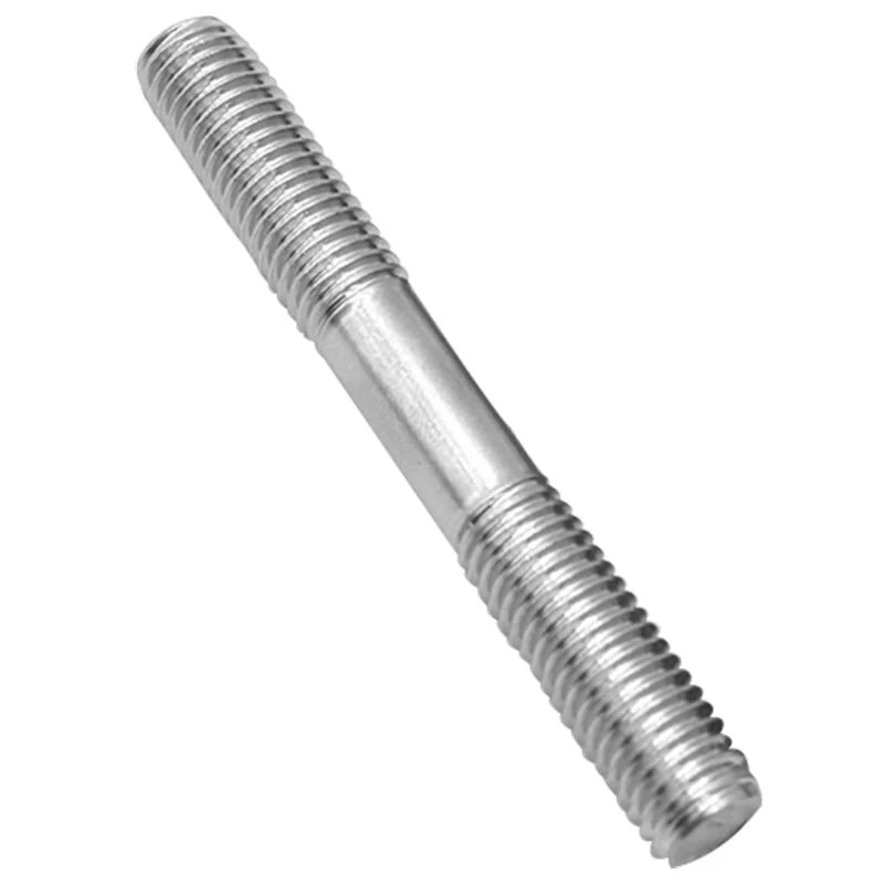 Precio de fábrica DIN ASME 304 316 Acero inoxidable 8,8 10,9 Brida de perno hexagonal de acero dulce de grado y tuerca Tuercas tornillo hexagonal varilla roscada pernos de carruaje