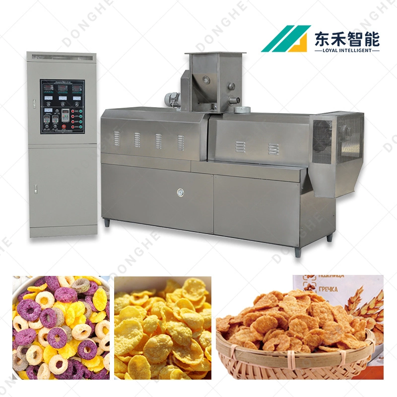 Whole Grain Wheat Breakfast Cereal Foods Snack Food Machine Maker Manufacturing Plant