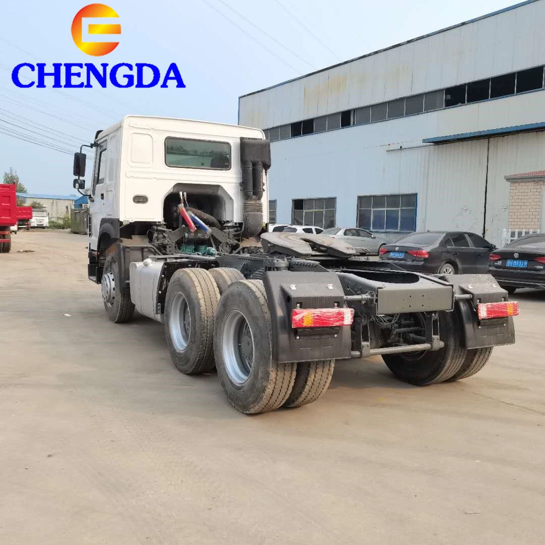 Used Sino Sinotruk HOWO 6X4 Heavy Duty Tractors Trucks Head