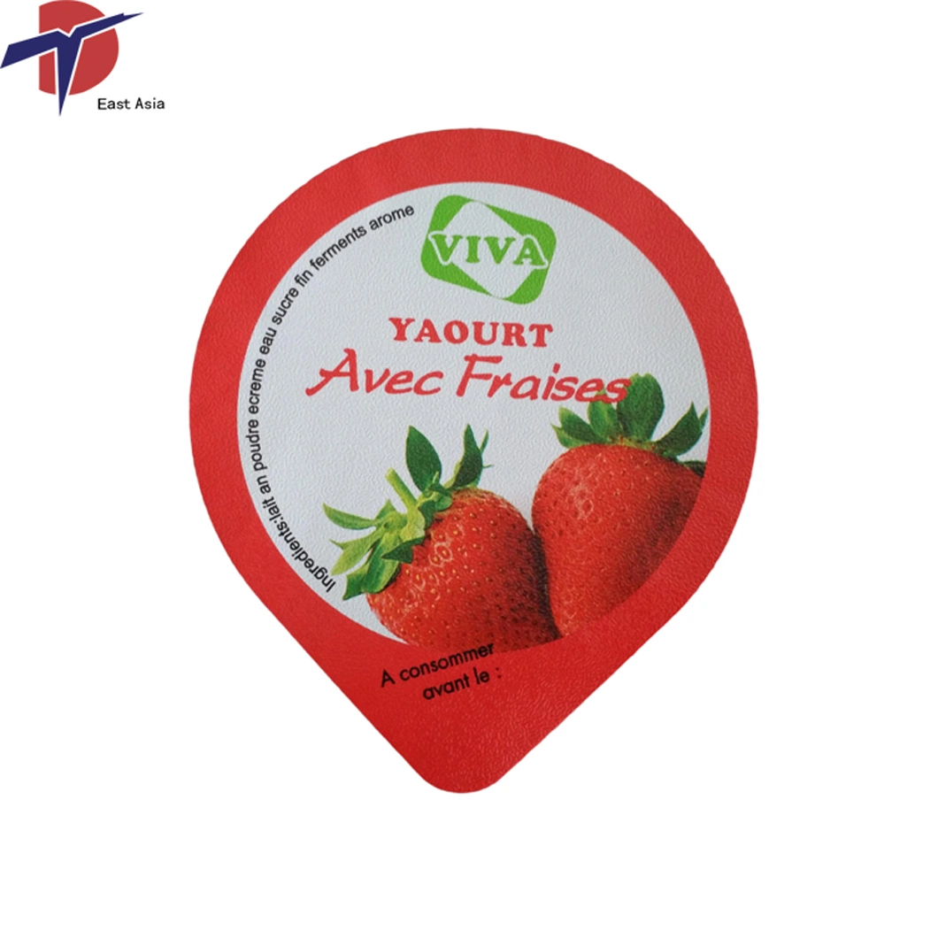 Printed Coated Alu Foil for Milk Cup Lids Packing