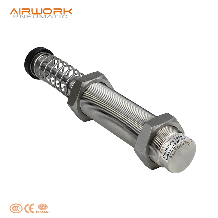 AC Series Adjustable Hydraulic Pneumatic Cylinder Air Oil Small Shock Absorber