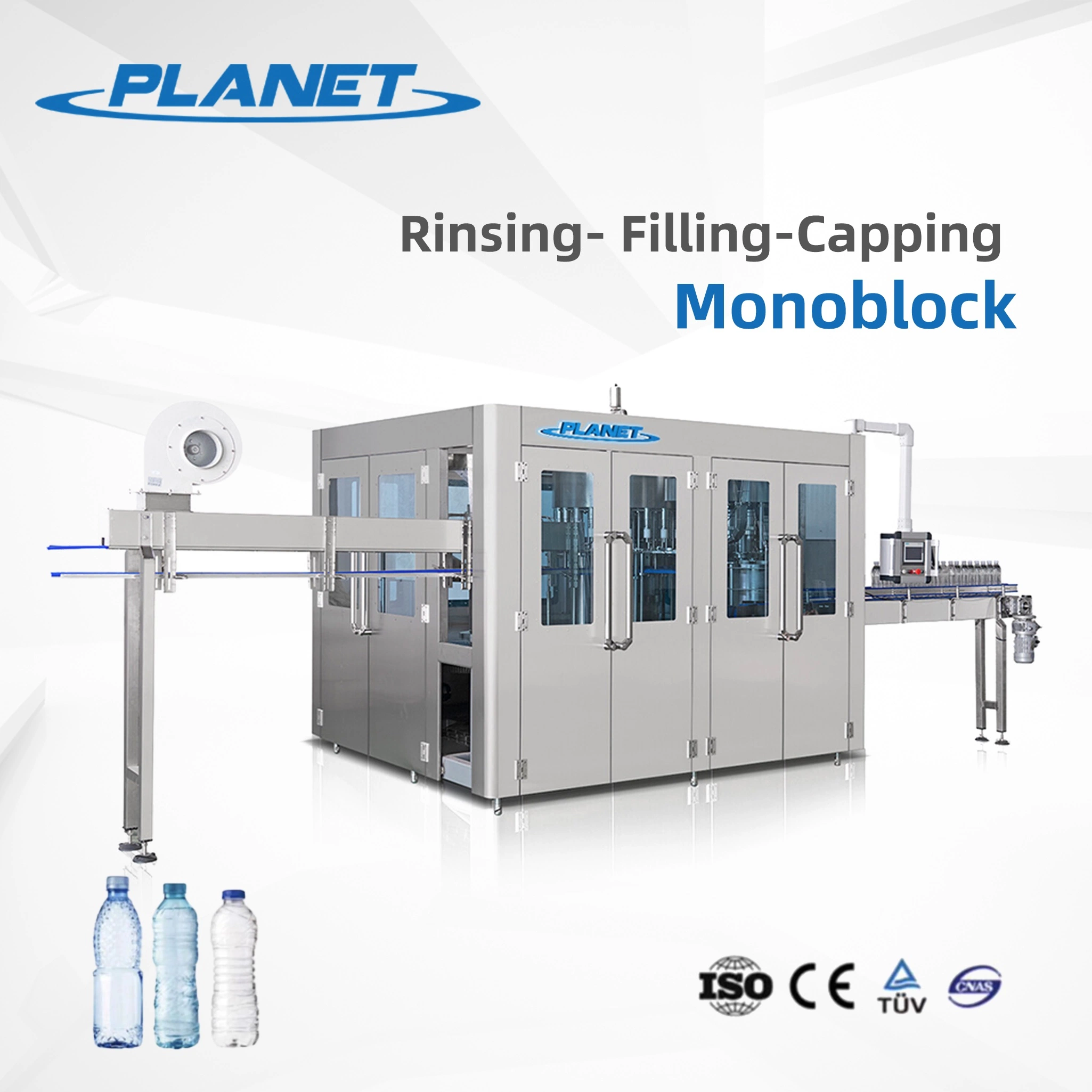 Pure Water Mineral Water Bottling Packing Filling Machine Washing Filling Capping Machine