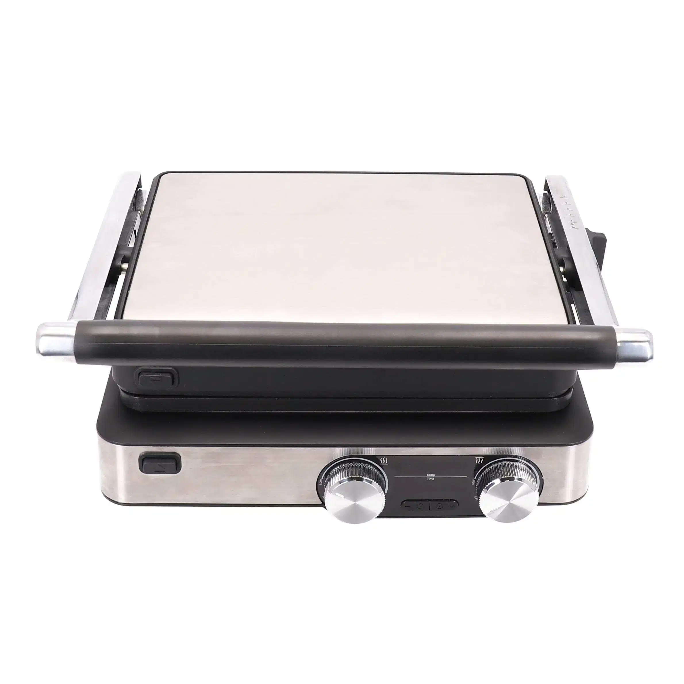 Electric Stainless Steel BBQ Contact Grill with Digital LCD Screen