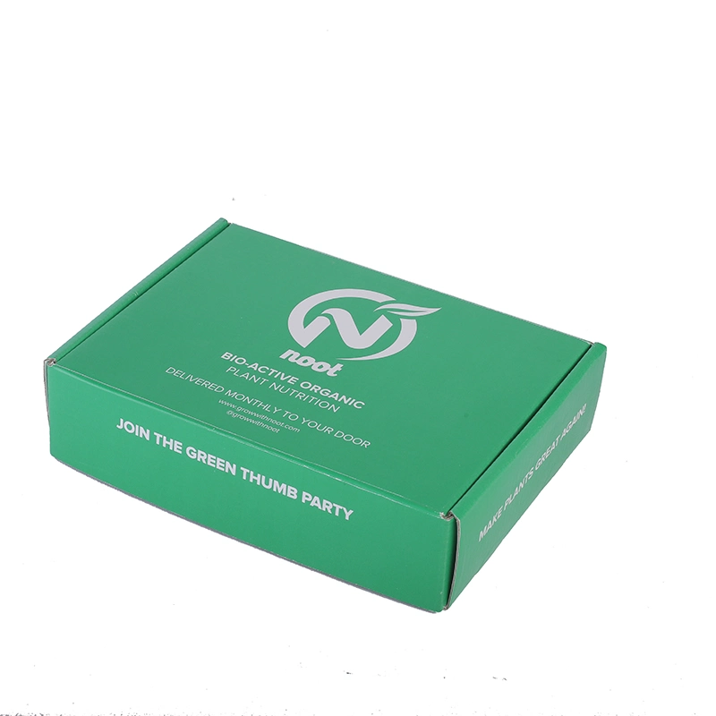 Caja de papel de embalaje con logotipo personalizado de alta calidad
