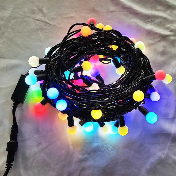 LED Round Ball String Light Christmas Lights Outdoor Decoration