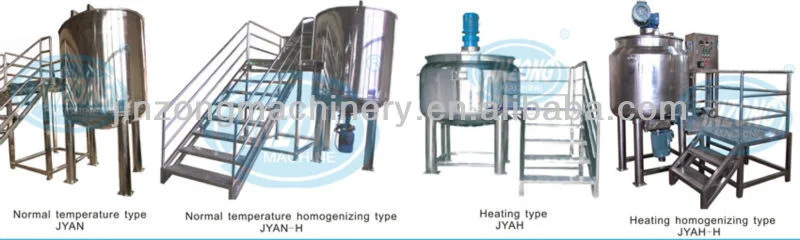 Condiment Baby Food Mayonnaise Production Line Mixing Machines and Equipment