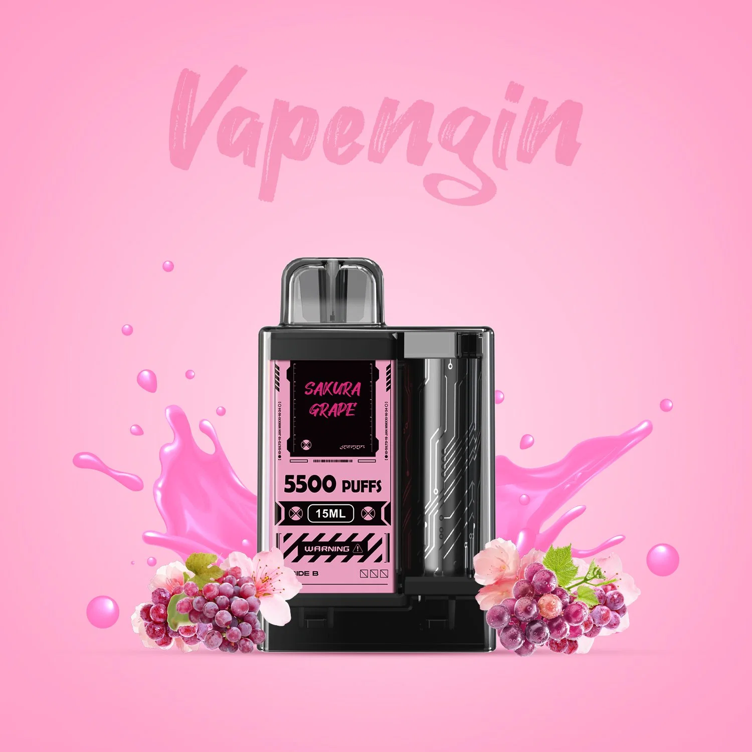 Venda por grosso de fumar Vapengin Borlas Vape 5500 Vaporizador de caneta de cigarros Electrónicos