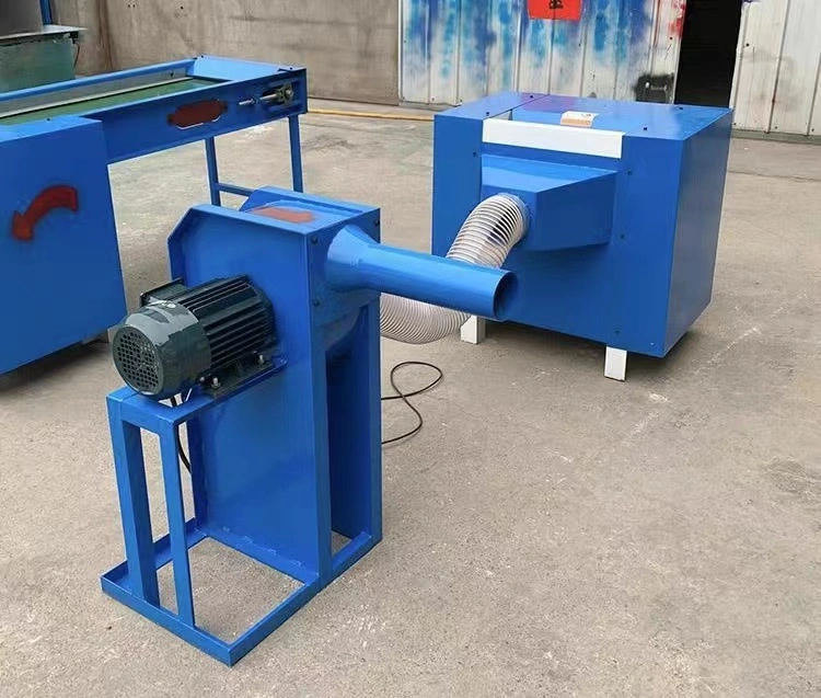 "Automatic Polyester Fiber Hcs Fibre Opening Carding and Cushion Pillow Filling Stuffing Machine for Home Textiles with CE