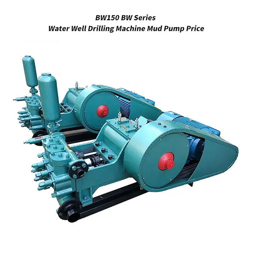 Serie BW bomba de lodo para perforación de pozos de agua Bw150 Bw160 Bw250 Bw320 bomba de lodo