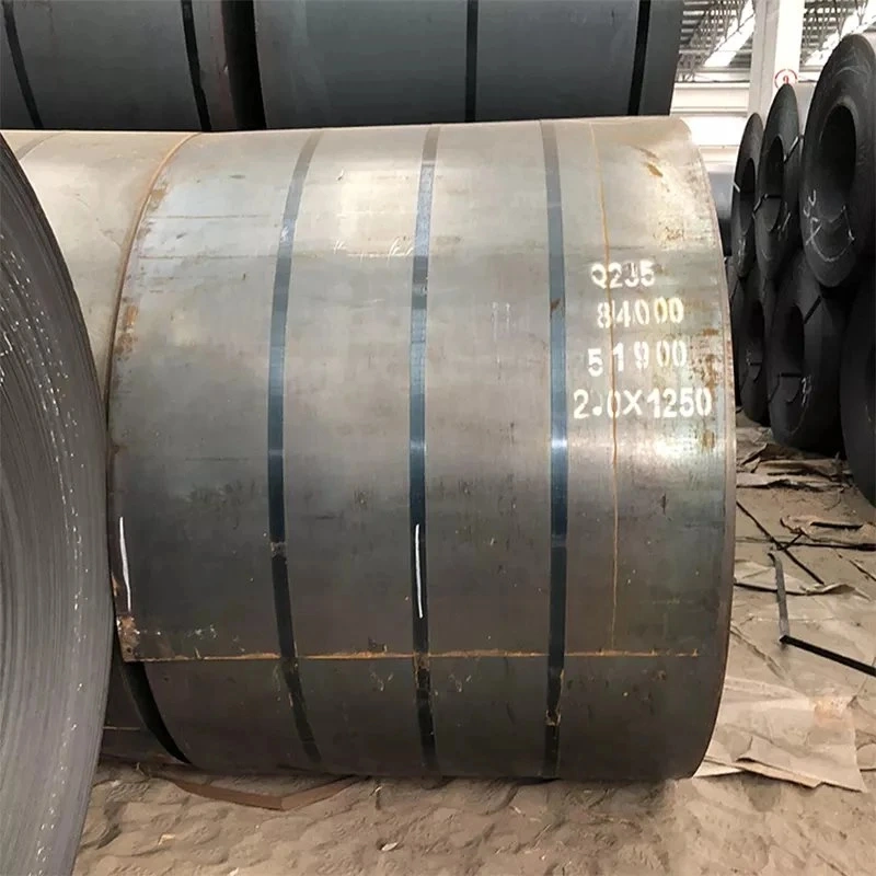 Black 6mm Color Carbon Steel Coil Price Q235 St37 Low Carbon Steel Coil