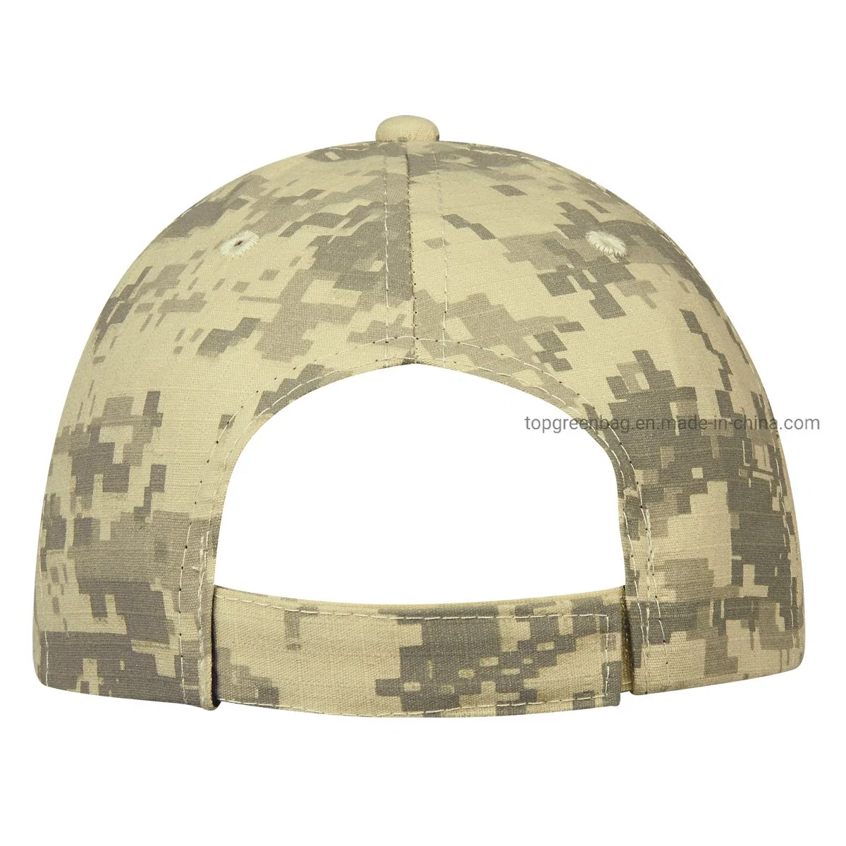 Chapeau personnalisé camouflage mode / Digital Printing Camo Flat Bill Chapeau de casquette ajustable