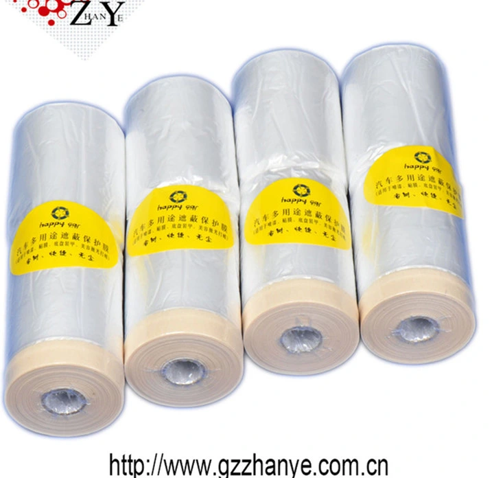 Transparent Car Refinishing Masking Film