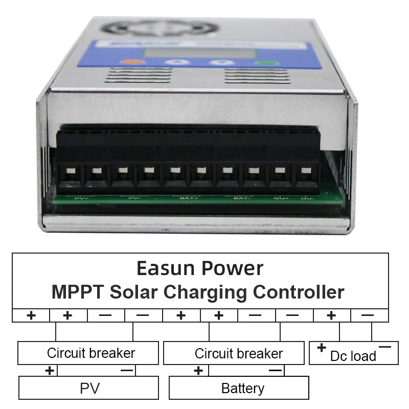 MPPT تقليل الجهد الكهربي زيادة التيار الكهربي لوحدة التحكم الذكي الشمسية PV تلقائيًا التعرف التلقائي على الشاحن بجهد 12 فولت و48 فولت 2 - 99 قطعة