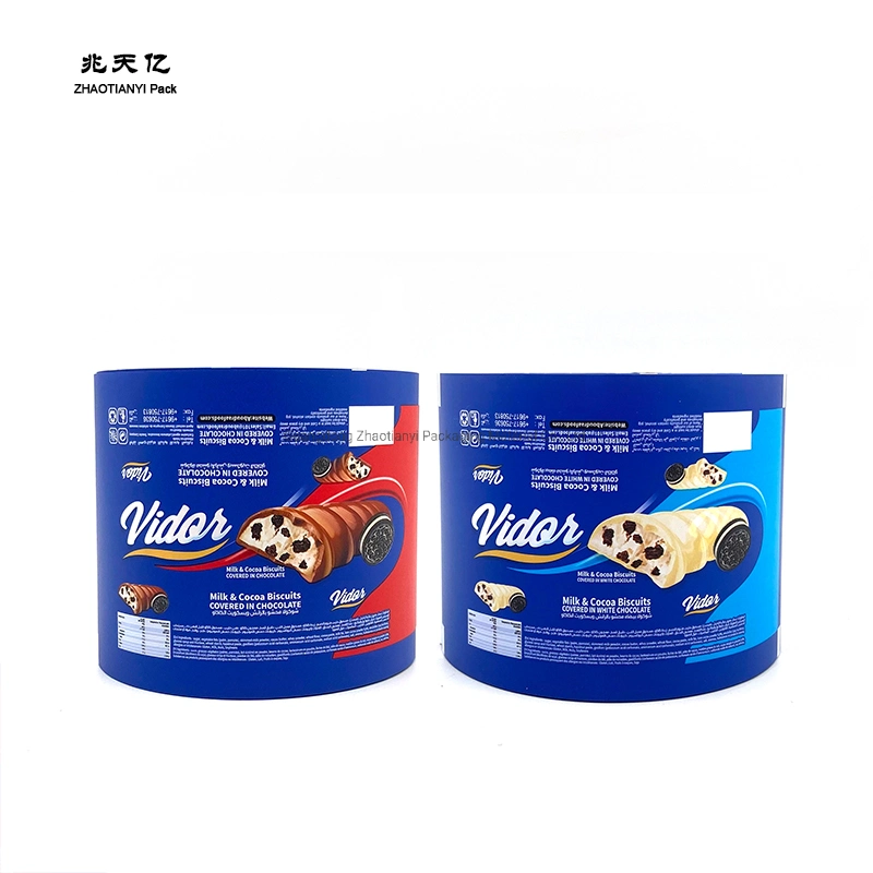 Heat Sealing Automatic Packaging Film Roll Clear Plastic Food Packaging Film for Cookies/Candy