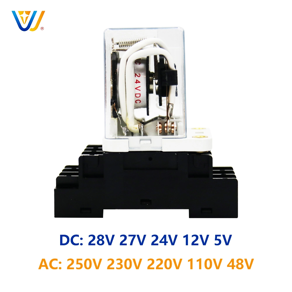 JQX-38f Miniatur-Relais, 11-polig, Universal, 250VAC Mini Elektromagnetisches Relais 40A 30A für Motor-USV-Stabilisator